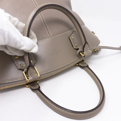 Suhali Lockit PM Greige Leather