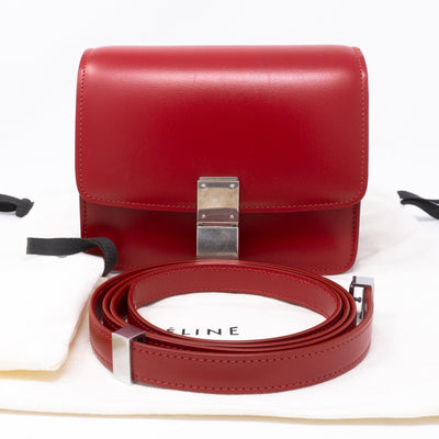 Classic Box Small Red Leather