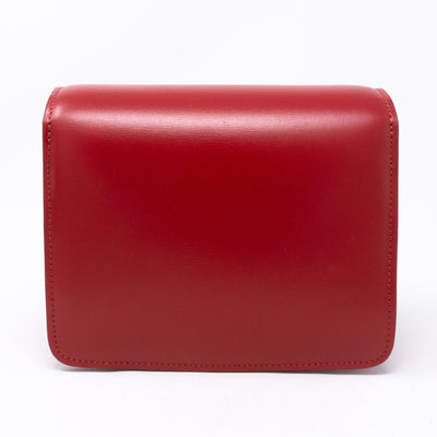 Classic Box Small Red Leather