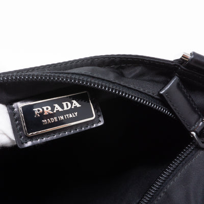 Vela Small Crossbody Black Nylon