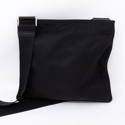 Vela Small Crossbody Black Nylon