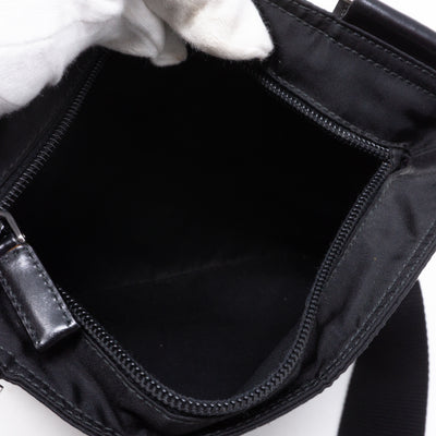 Vela Small Crossbody Black Nylon
