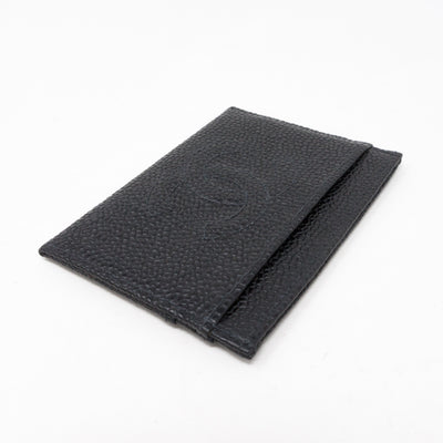 Card Holder CC Black Caviar Leather