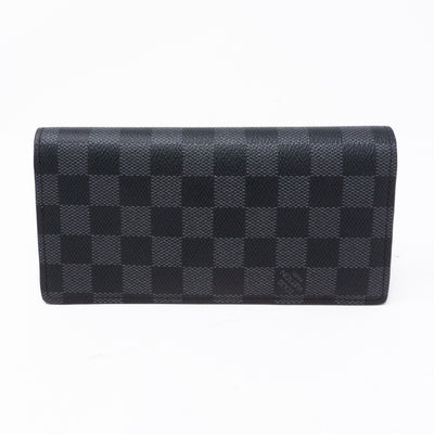 Brazza Wallet Damier Graphite Yellow Stripe