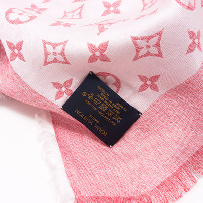 Pink T-Shirting Monogram Shawl