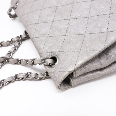 Quilted Soft Flap Medium Shoulder Bag