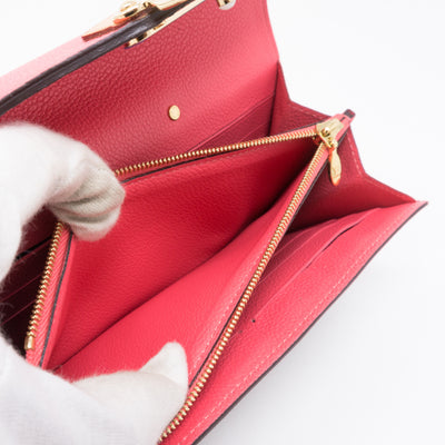 Pallas Wallet Monogram Pink Leather