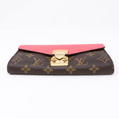 Pallas Wallet Monogram Pink Leather