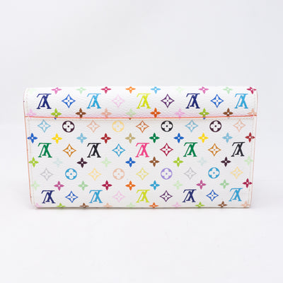 Sarah Wallet Multicolore White