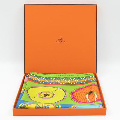 Silk Scarf 90 Belles Du Mexique
