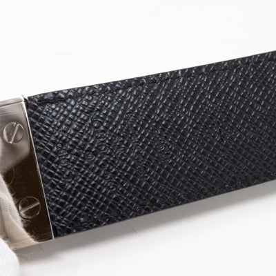 Inventeur Reversible Belt Damier Graphite 85 cm