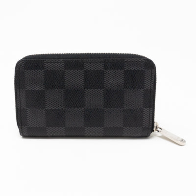 Zippy Coin Purse Vertical Damier Graphite