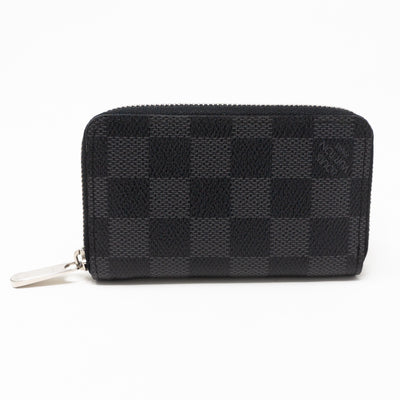 Zippy Coin Purse Vertical Damier Graphite