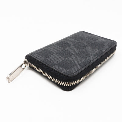 Zippy Coin Purse Vertical Damier Graphite