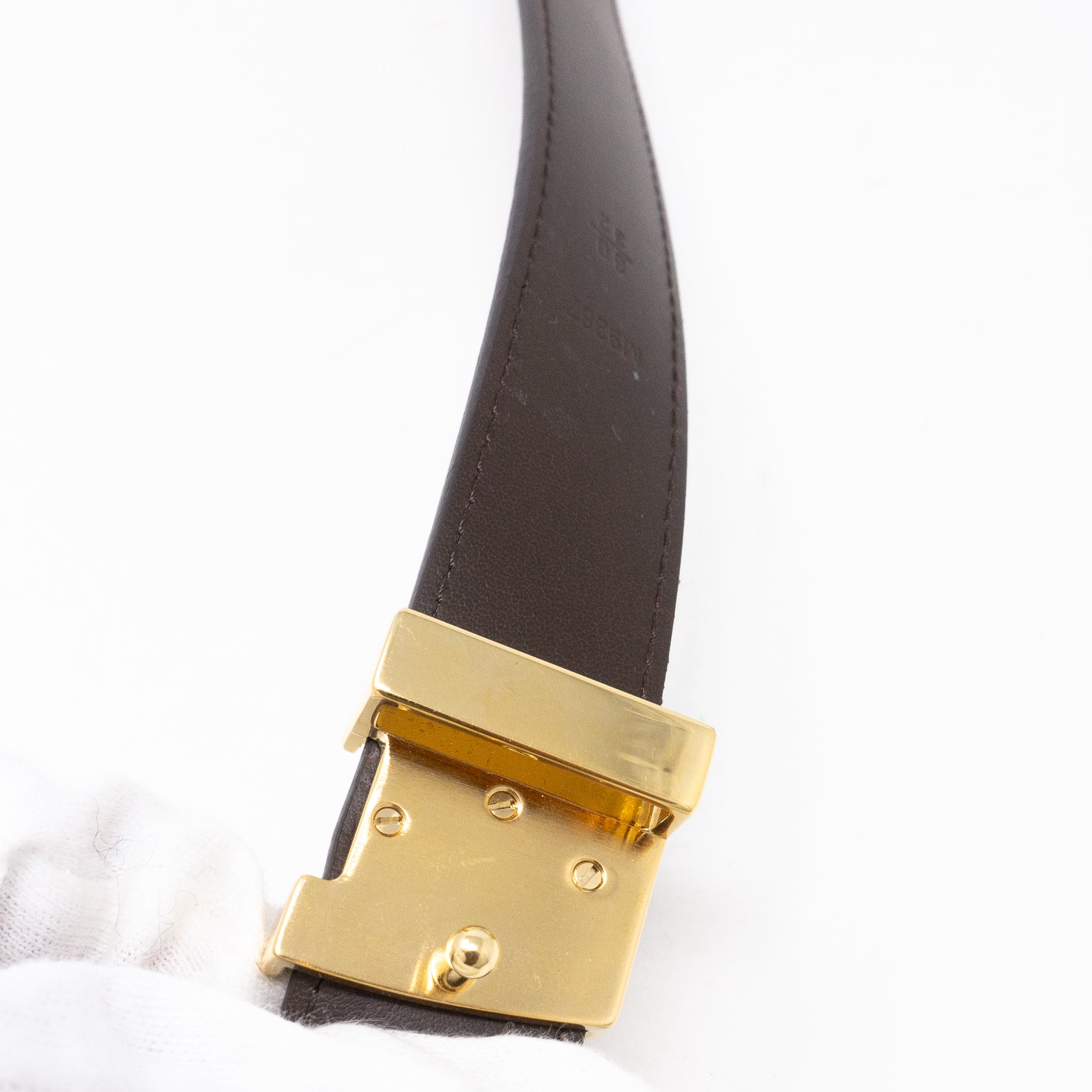 LV Belt Mini Damier Ebene 25 mm 80 cm