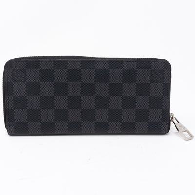 Zippy Vertical Wallet Damier Graphite
