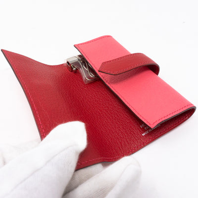 Bearn 6 Key Holder Pink Leather
