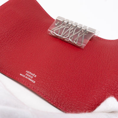 Bearn 6 Key Holder Pink Leather
