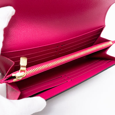 Sarah Wallet Monogram Love Lock
