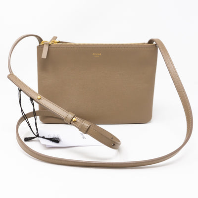Trio Bag Taupe Leather