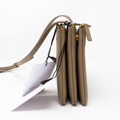 Trio Bag Taupe Leather