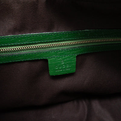 Horsebit Chain Shoulder Bag Green