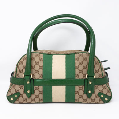 Horsebit Chain Shoulder Bag Green