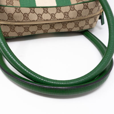 Horsebit Chain Shoulder Bag Green