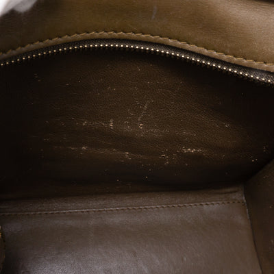 Nano Luggage Tri-color Leather