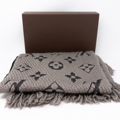 Logomania Scarf Gray