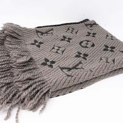 Logomania Scarf Gray