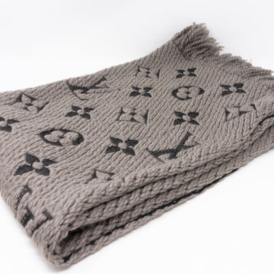 Logomania Scarf Gray