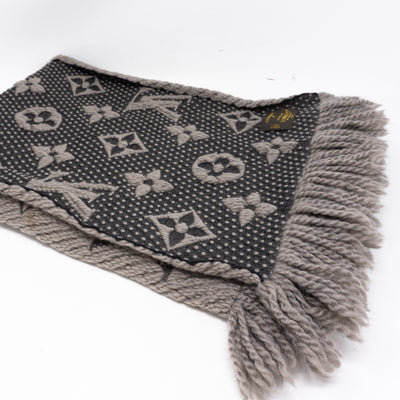Logomania Scarf Gray