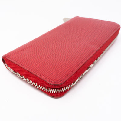 Zippy Wallet Epi Leather Red