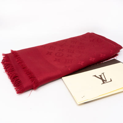 Monogram Shawl Pomme d'Amour