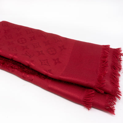 Monogram Shawl Pomme d'Amour