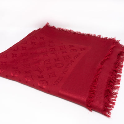 Monogram Shawl Pomme d'Amour