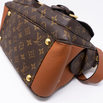 Manhattan NM Monogram Caramel