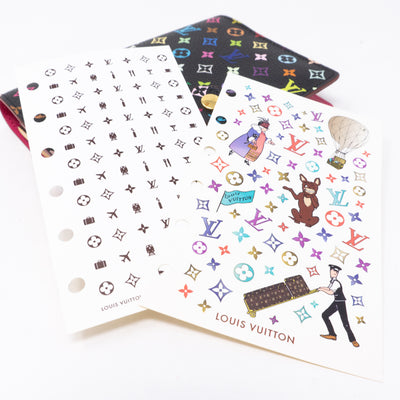 Small Ring Agenda Cover Multicolore Black
