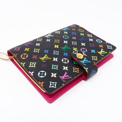 Small Ring Agenda Cover Multicolore Black