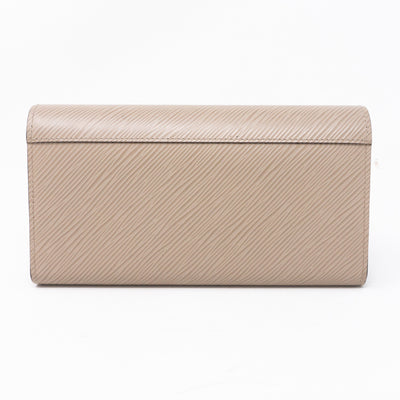 Twist Wallet Epi Leather Galet Grey
