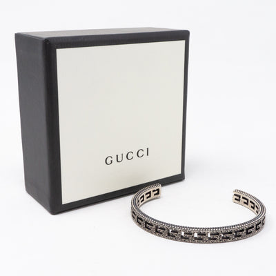 Sterling Silver Square G Bracelet