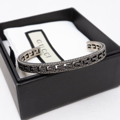 Sterling Silver Square G Bracelet