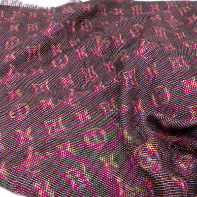 Monogram Damier Shawl Pop Pink