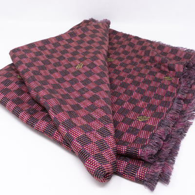 Monogram Damier Shawl Pop Pink