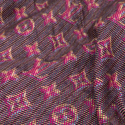 Monogram Damier Shawl Pop Pink