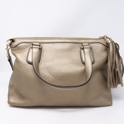 Soho Two Way Champagne Leather