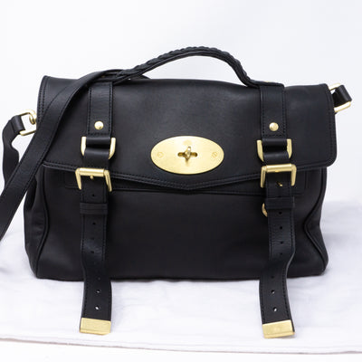 Alexa Black Leather
