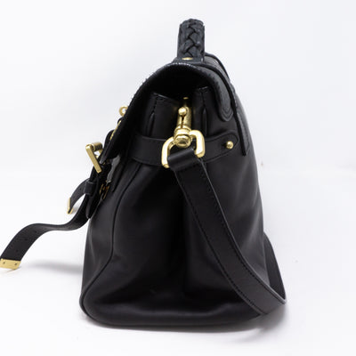 Alexa Black Leather