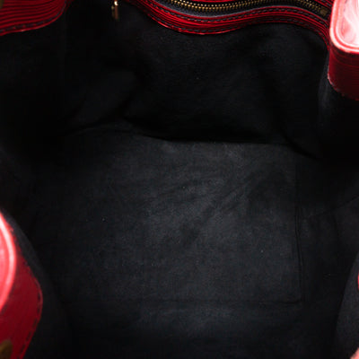 Petit Noe Red Epi Leather